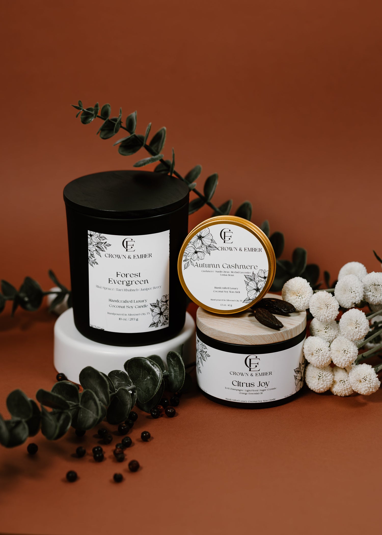 Fall and Winter Candle Collection