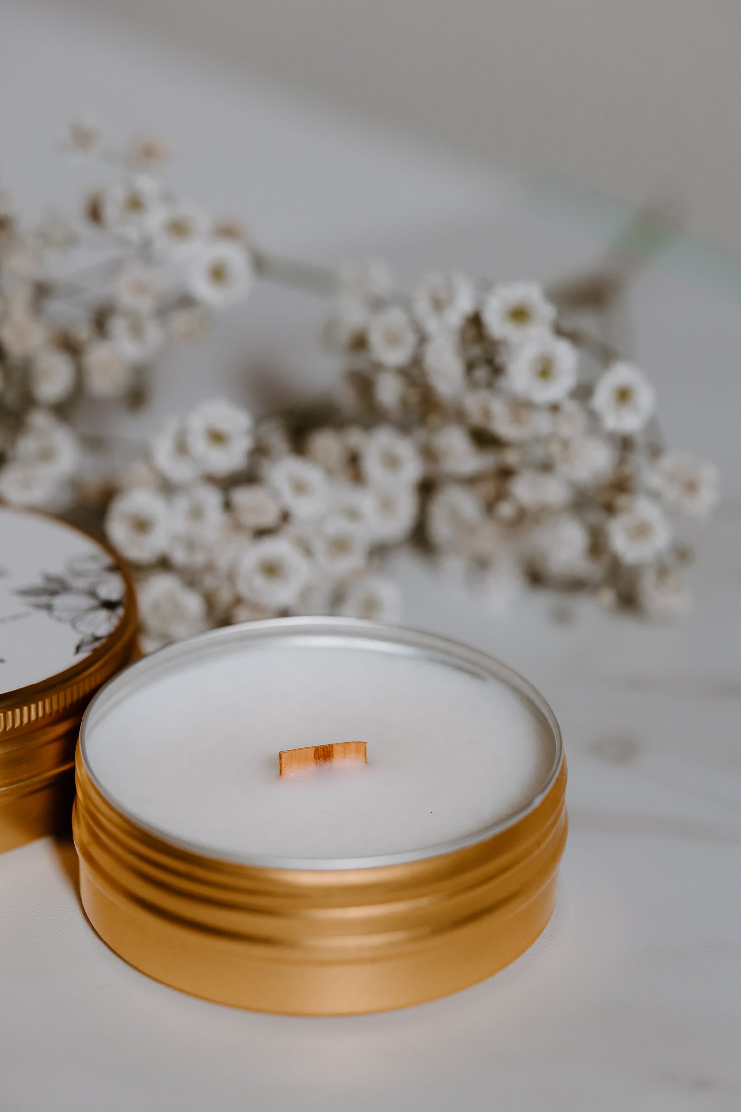 1.8 -ounce Coconut-Soy Candle Tin (Perfect for Traveling)