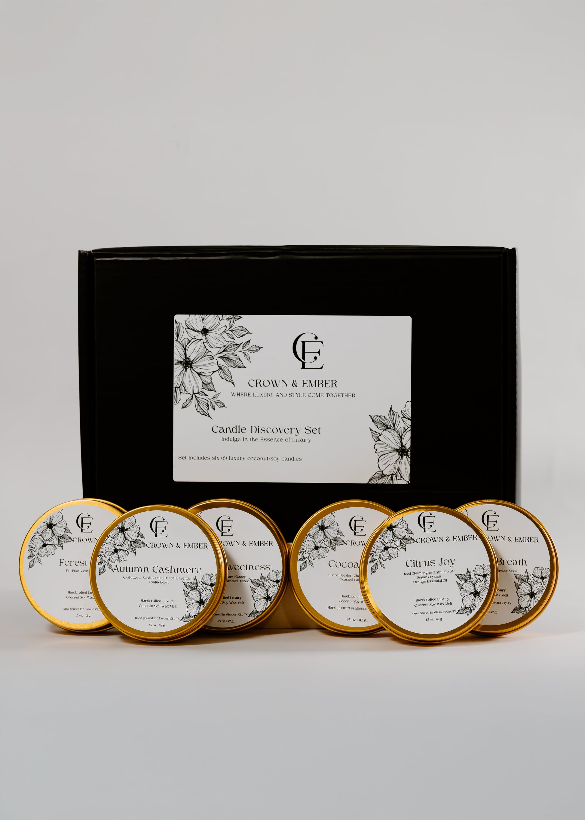 Candle Discovery Kit (Mini Gold Candle Sampler)