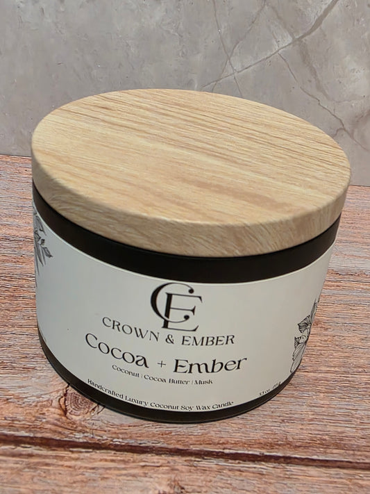 5.5-ounce Coconut-Soy Candle Tin