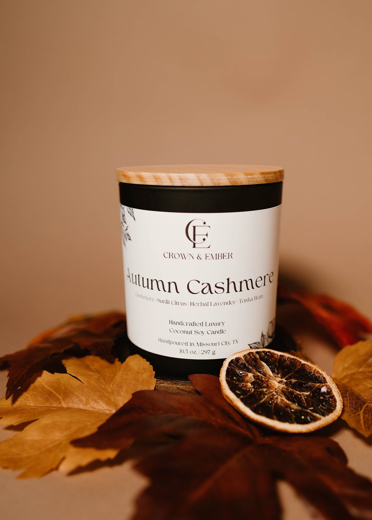 10.5-ounce Coconut-Soy Candle_Autumn Cashmere