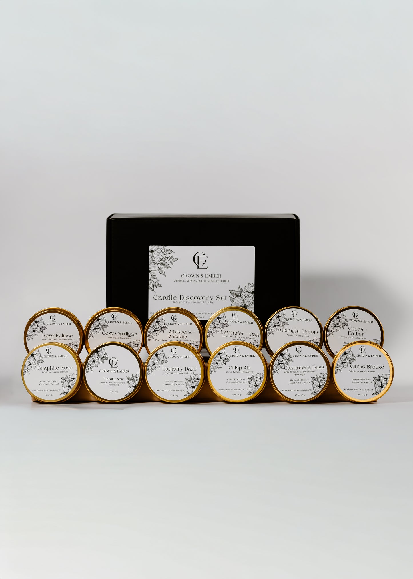 Candle Discovery Set (Mini Gold Candle Sampler)