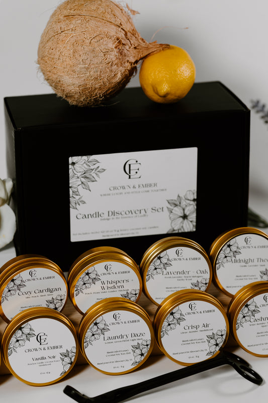 Candle Discovery Set (Mini Gold Candle Sampler)