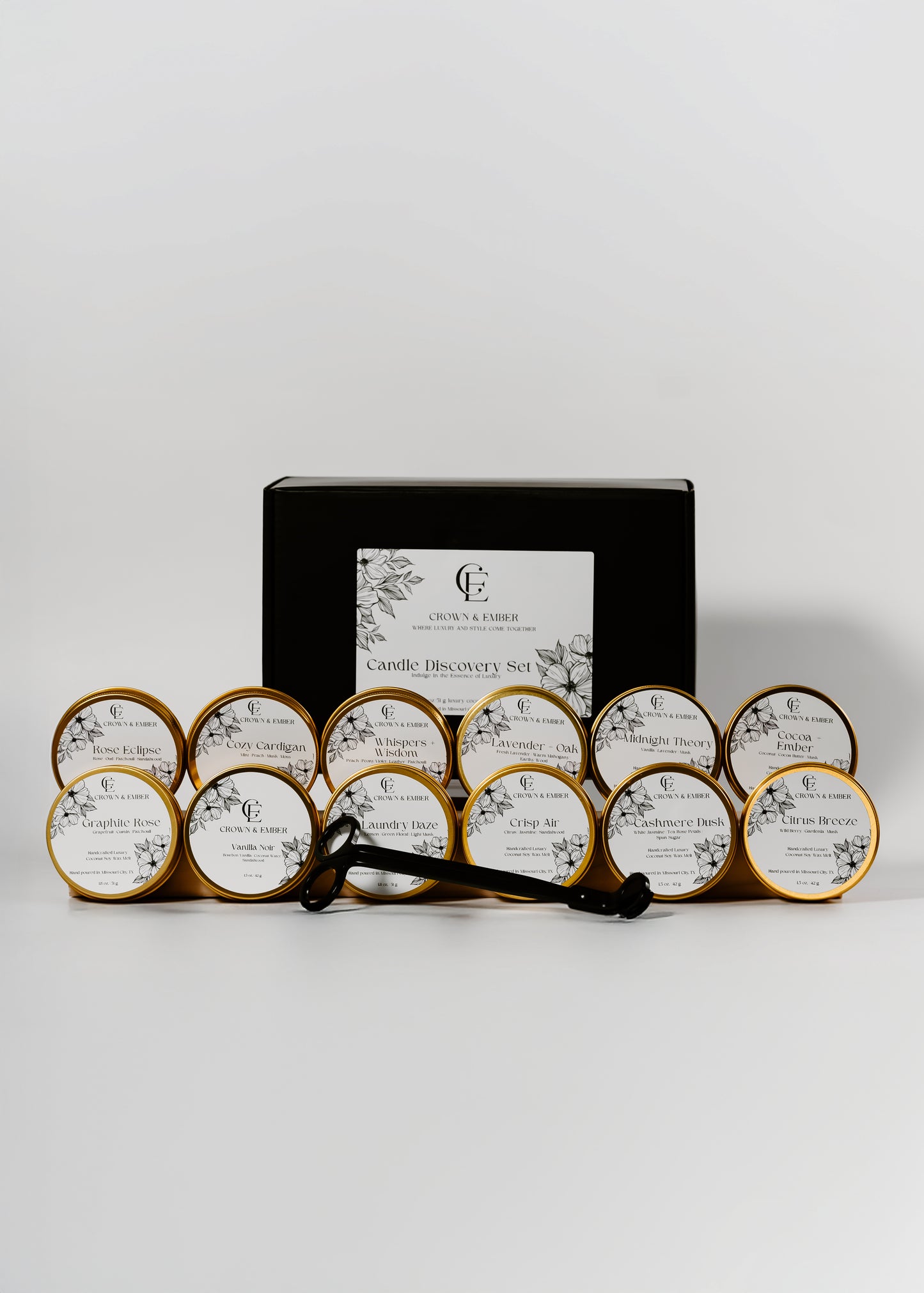Candle Discovery Set (Mini Gold Candle Sampler)