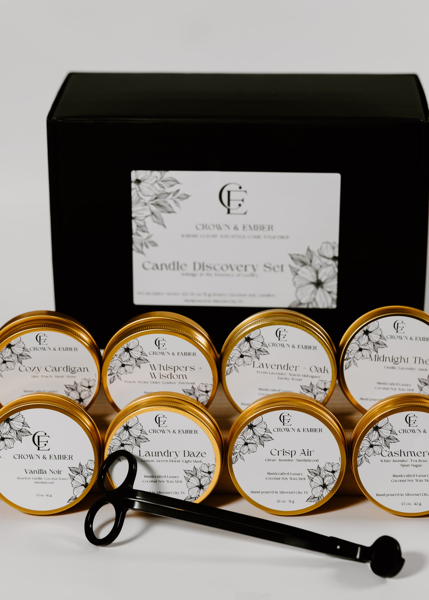 Candle Discovery Set (Mini Gold Candle Sampler)