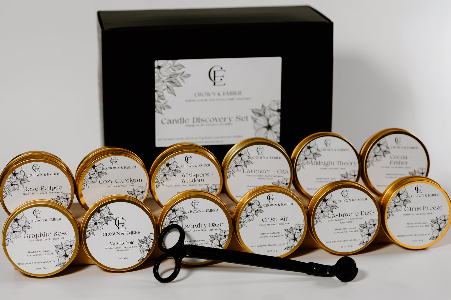 Candle Discovery Set (Mini Gold Candle Sampler)