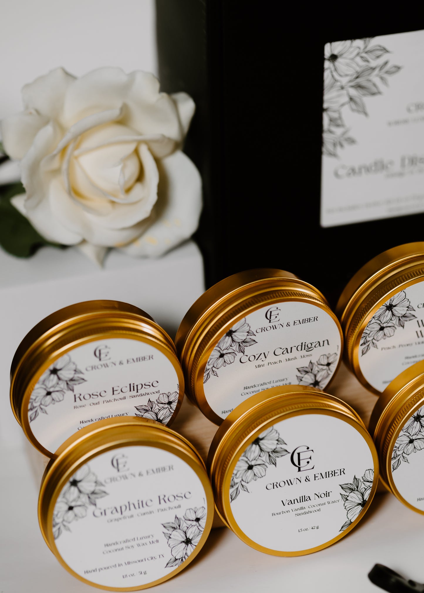 Candle Discovery Set (Mini Gold Candle Sampler)